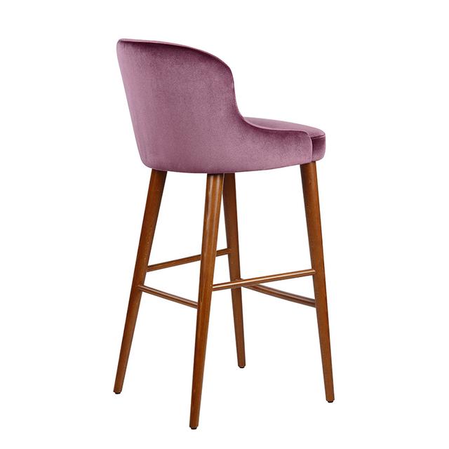Taylor Bar Stool, Wood Frame