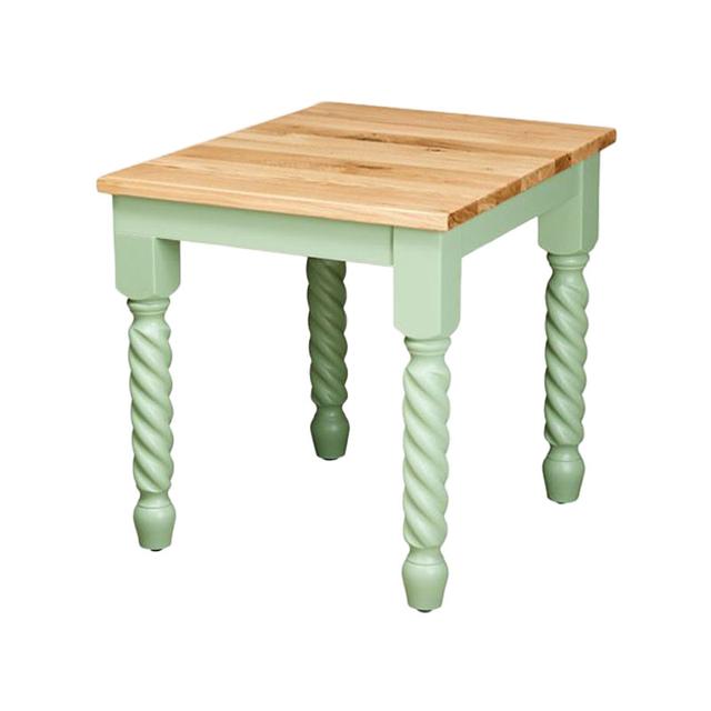 Barley Twist Table, 800 x 800 mm