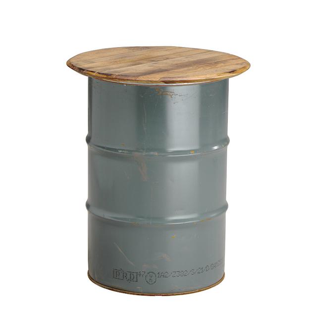 Metal drum table 451