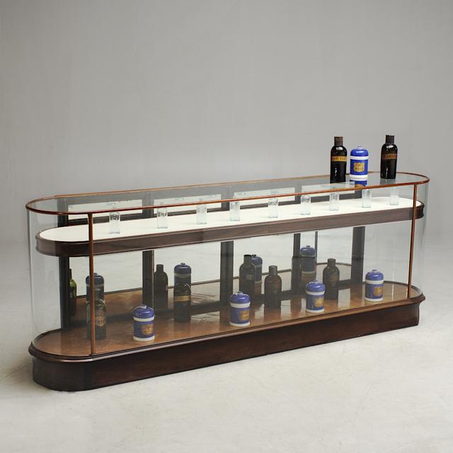 Edwardian Mahogany Jeweller's Cabinet
