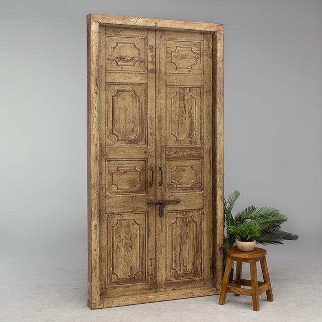 19th century teak doorway