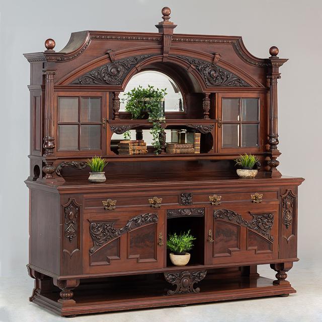 Victorian Mahogany Pub Sideboard