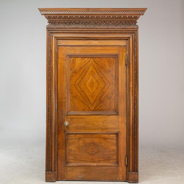 Walnut Door with surround