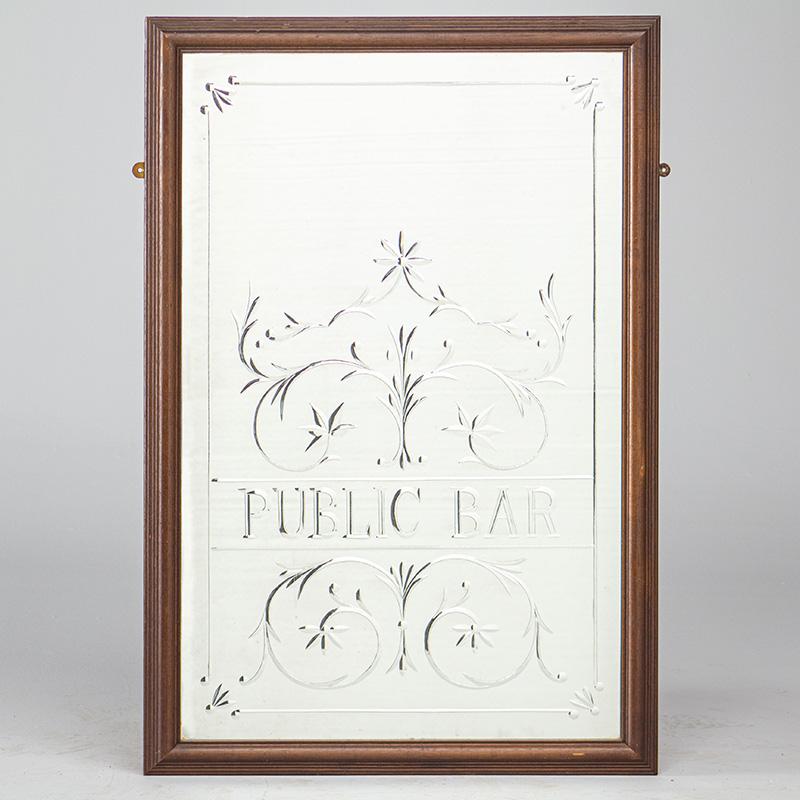 Public Bar mirror
