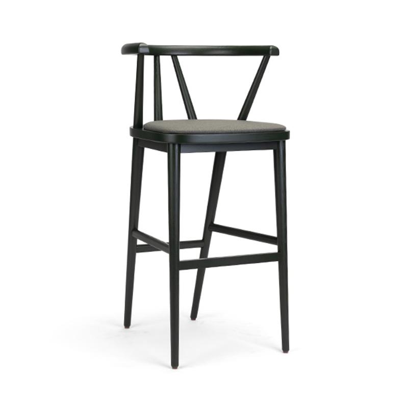 Bette Bar Stool With Upholstered Seat