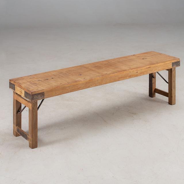 Vintage tent bench 1.5 m