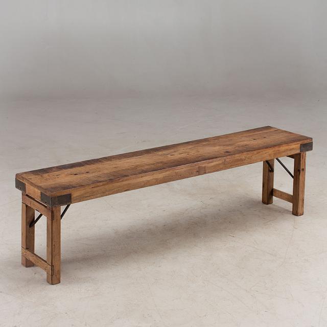 Vintage tent bench 1.7 m
