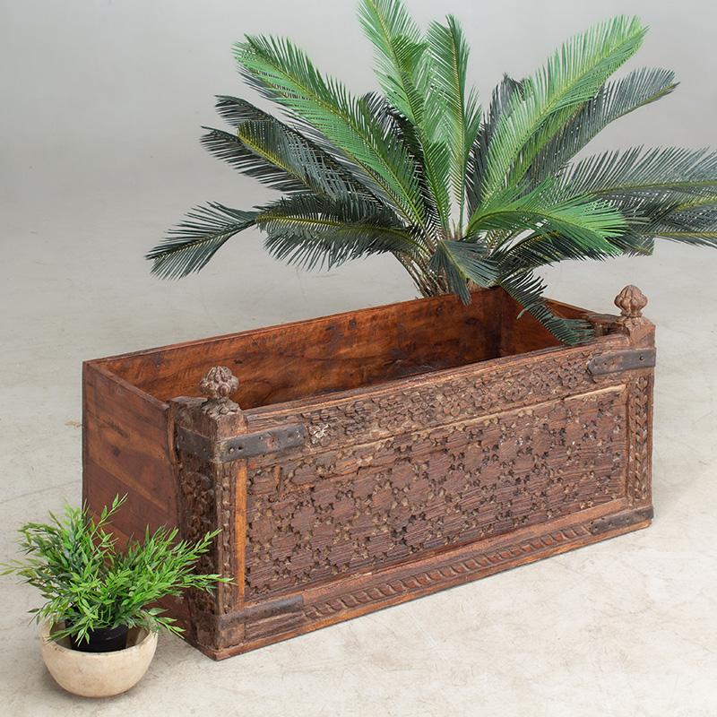 Teak Balcony Planter