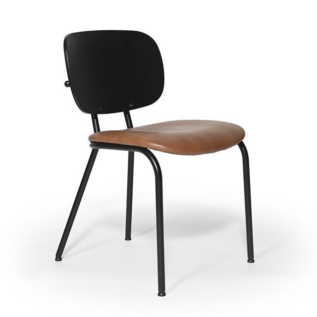 Ghibli Side Chair, Upholstered Seat