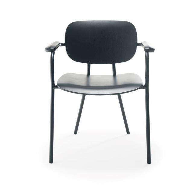 Ghibli Armchair, Wooden Seat and Back