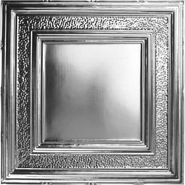 Dimple border metal tile, metric