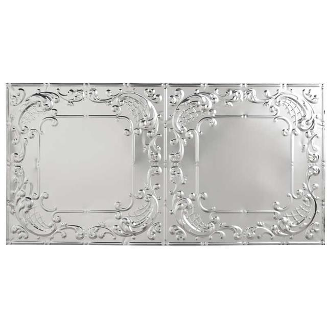 Rococo metal tile, nail fixing