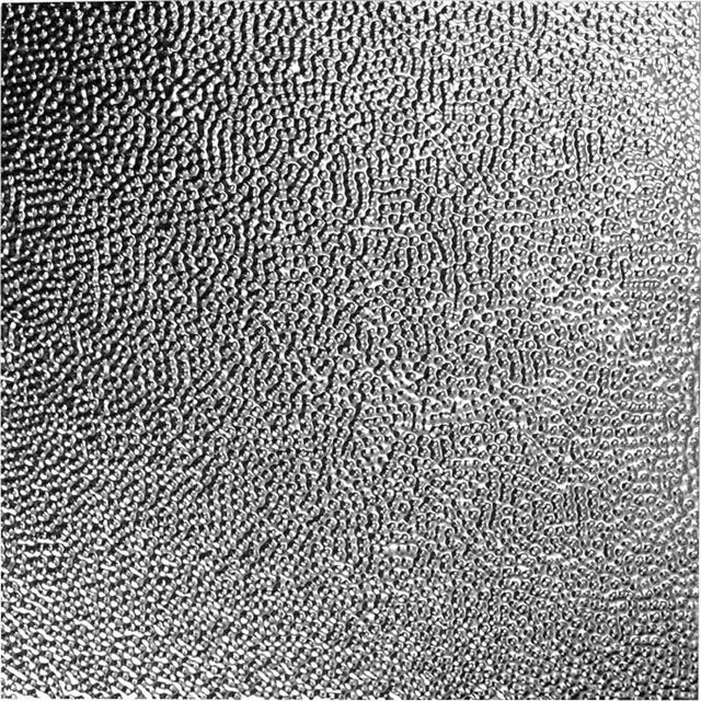 Dimple perimeter metal tile, metric