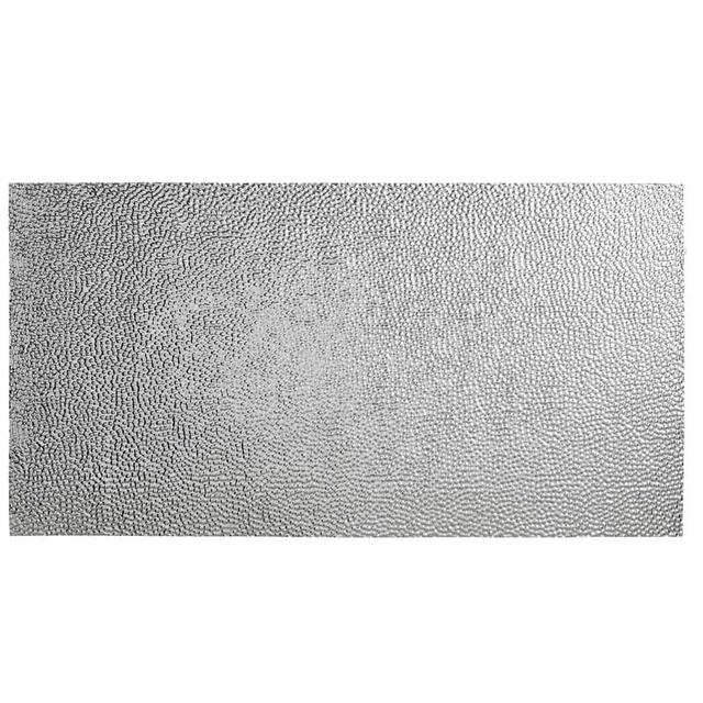 Dimple perimeter metal tile, nail fixing