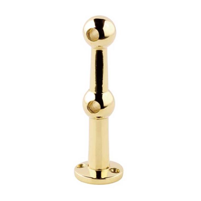 Brass Corner Double Pillar 6mm