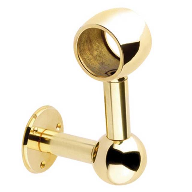 Brass Pre-adjusted Handrail Bracket 38mm