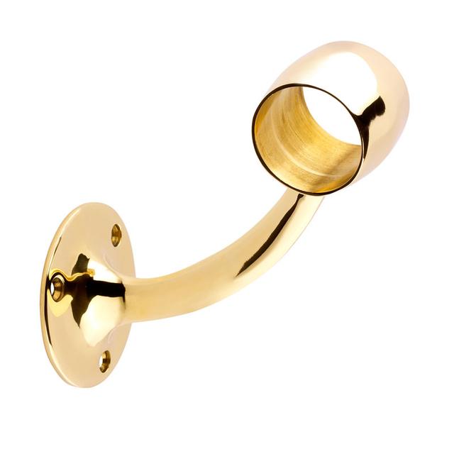 Brass Handrail Bracket 51mm