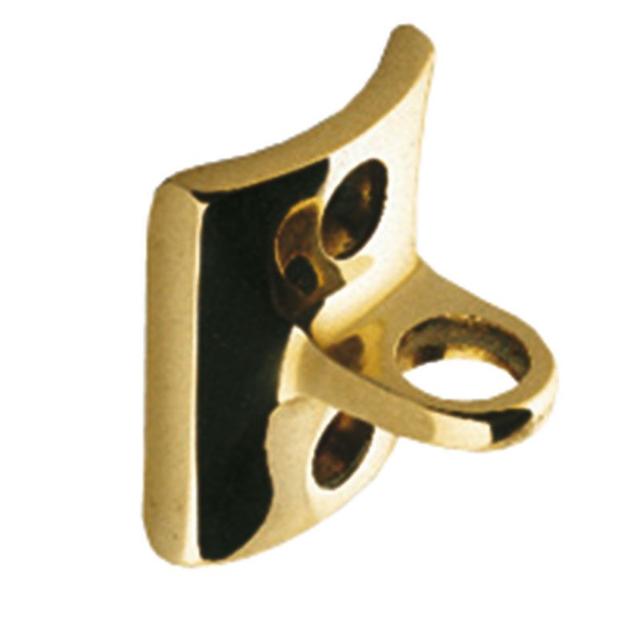 Brass Tube Fixing Eye Plate 51mm