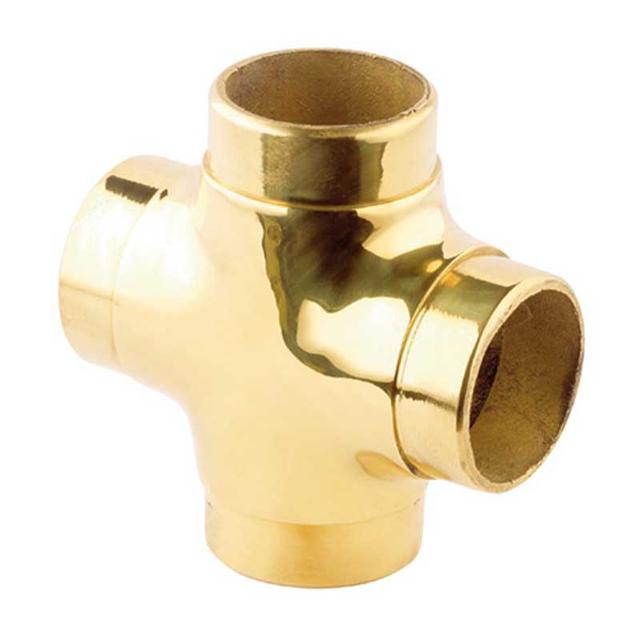 Brass Flush Cross 51mm