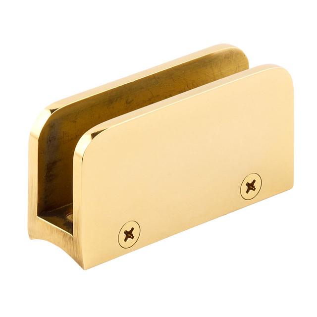 Brass Glass Clamp