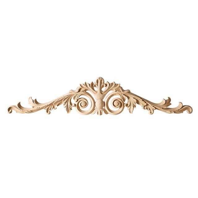 Large acanthus pediment applique