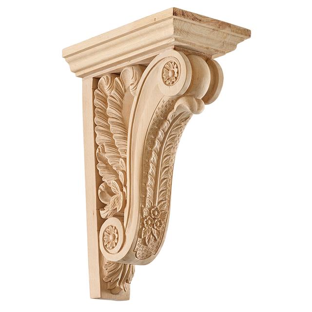 Fretted corbel
