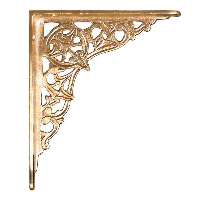 Cast brass bracket