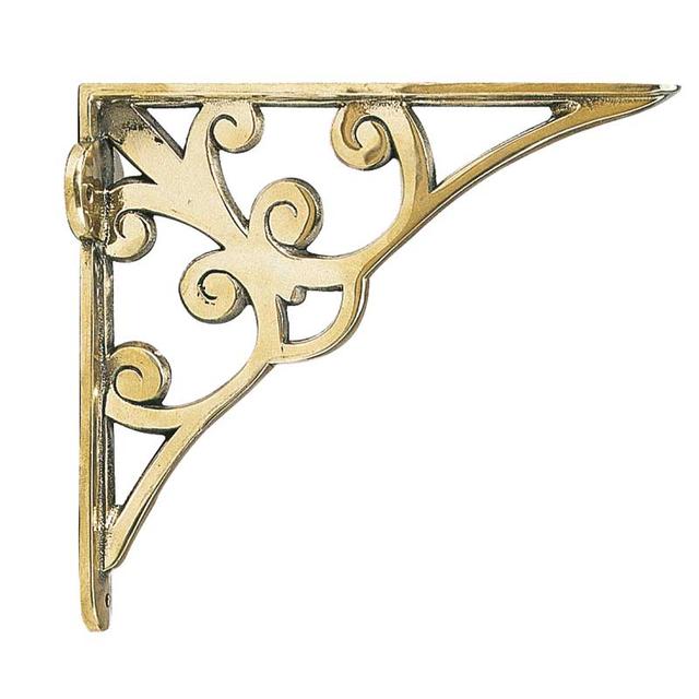 Cast brass bracket