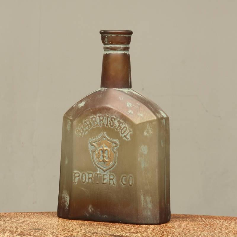 Old Bristol glass liqueur bottle ATDEGV028