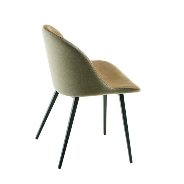 Sonny Side Chair With Metal Legs