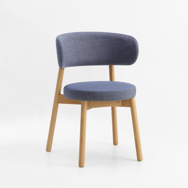 Coco Armchair, Wooden Outer Back