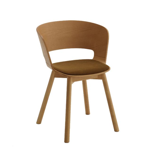 Ribbon Armchair, Upholstered Seat Pad