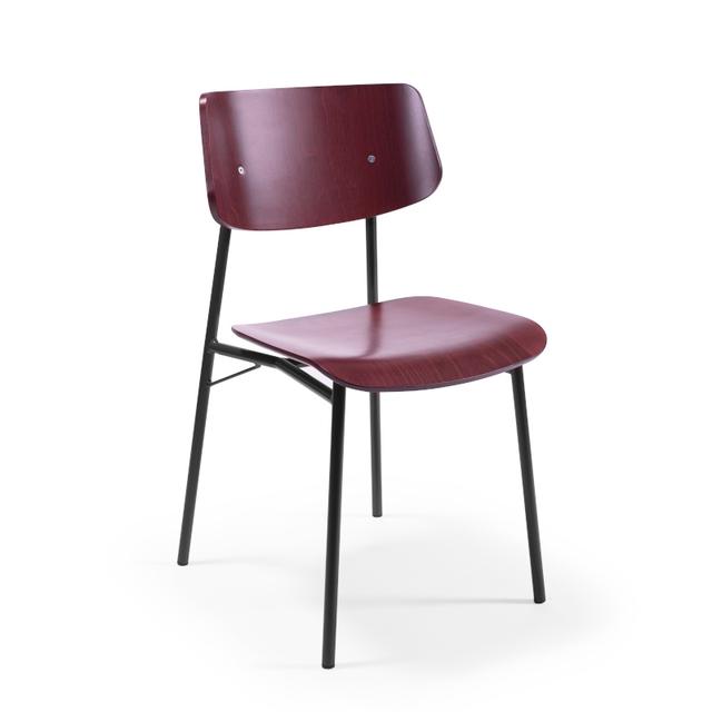 Meadow Side Chair, Wood Seat and Back