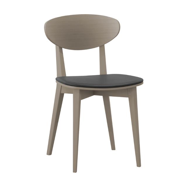 Riviera Side Chair, Upholstered Seat