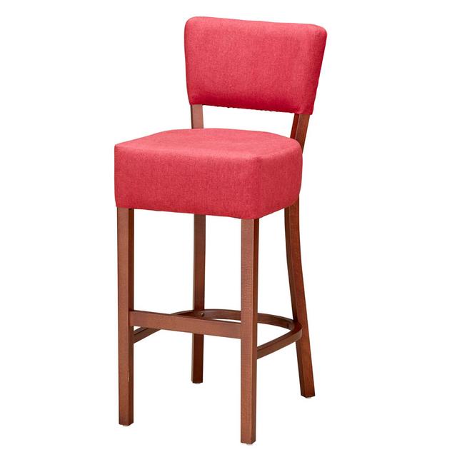 Como Bar Stool, Deep Upholstered Seat And Back