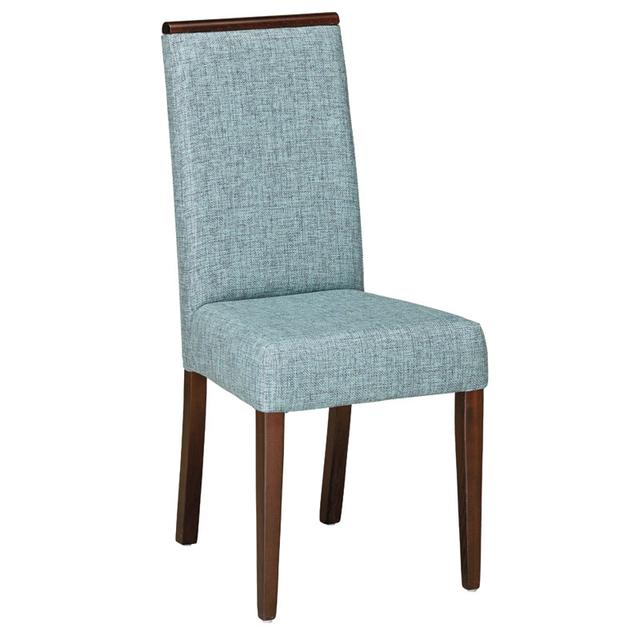 Harley side chair with wood capping
