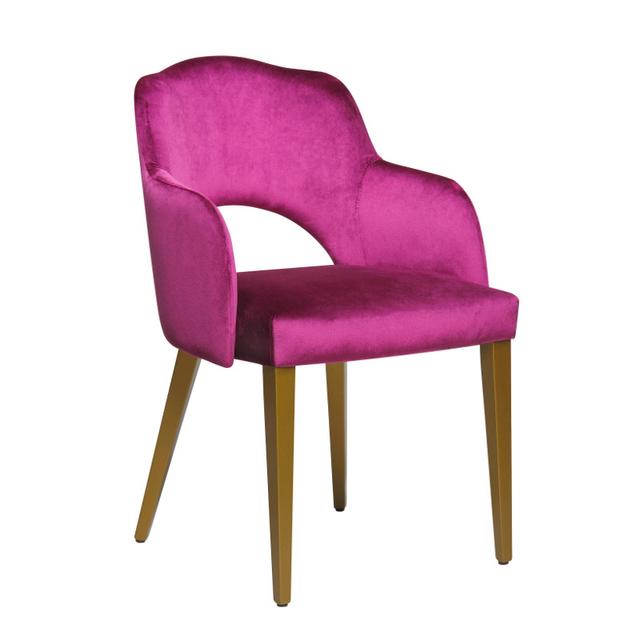 London Armchair, Wood Frame