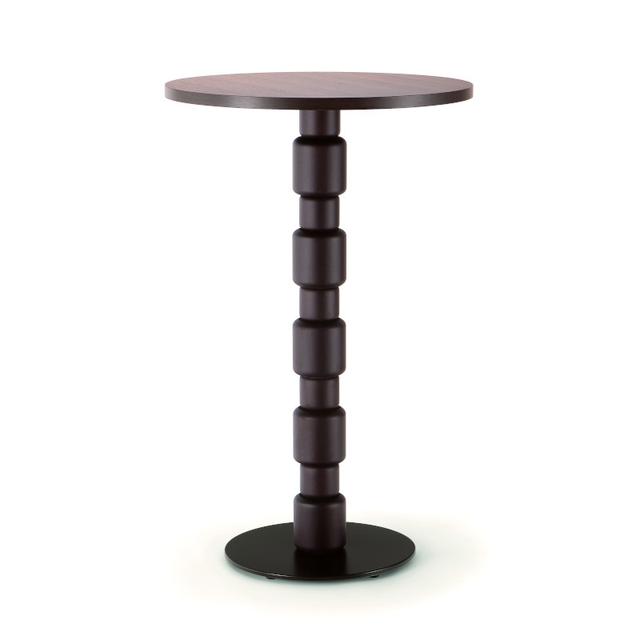 Berlino Poseur Table Base In Solid Beech