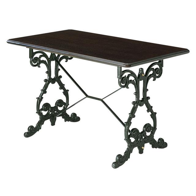 Scroll Rectangular Table Base In Cast Iron
