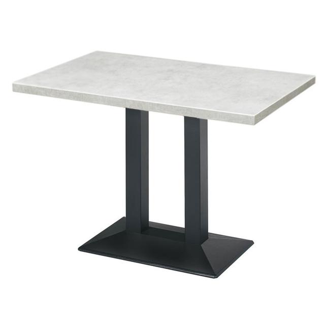 Quadra 4560 Rectangular Table Base, Black Cast Iron