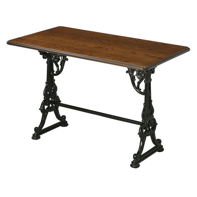 Darby Rectangular Table Base In Cast Iron