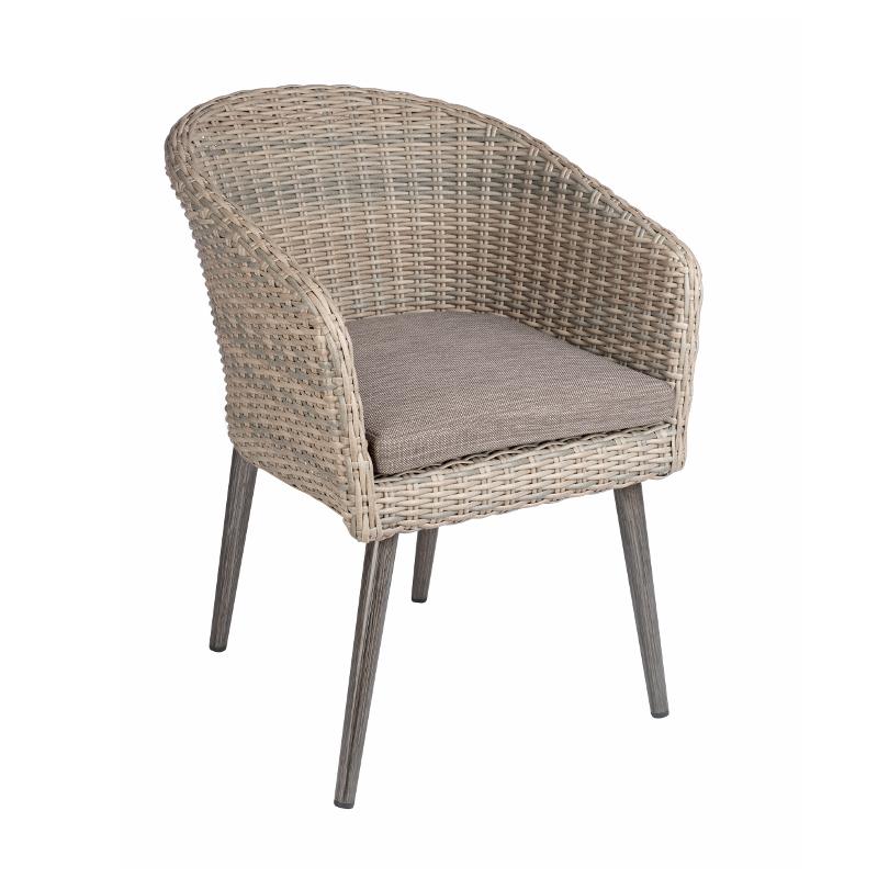 Hanover stacking armchair with removable cushion