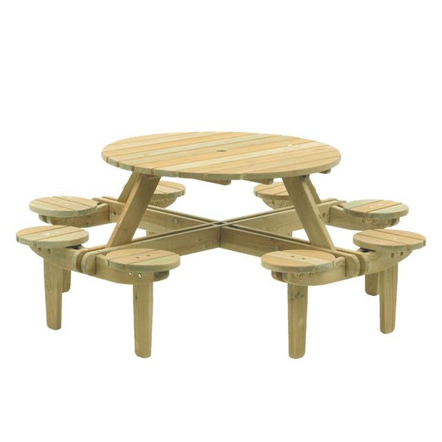 Gleneagles Round Picnic Table