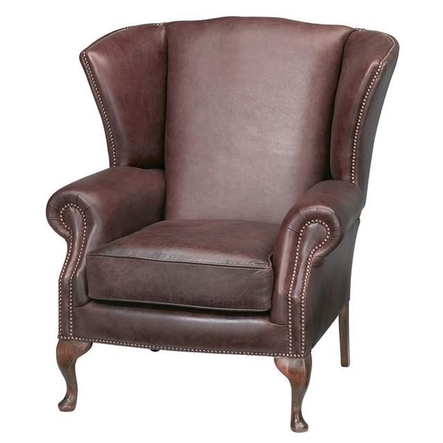 Burleigh Wing Chair, Plain Back