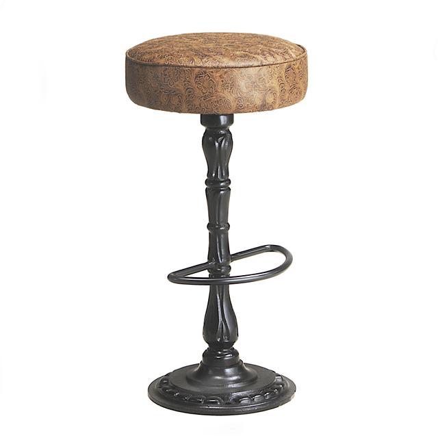 Bolt Down Cast Iron Bar Stool