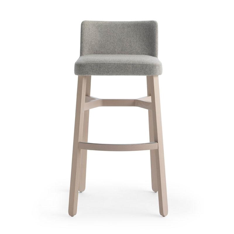 Croissant Bar Stool with back - atfust174