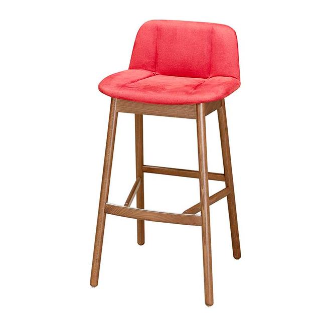 Hippy Bar Stool With Wooden Frame