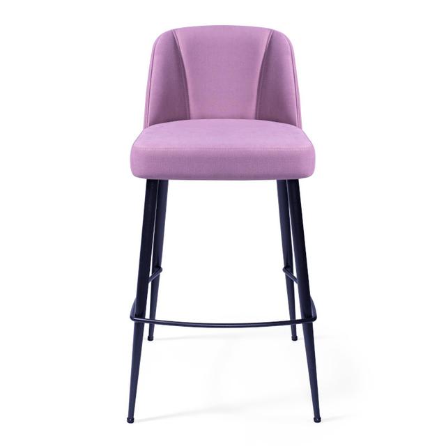 Yvonne Bar Stool, Metal Legs