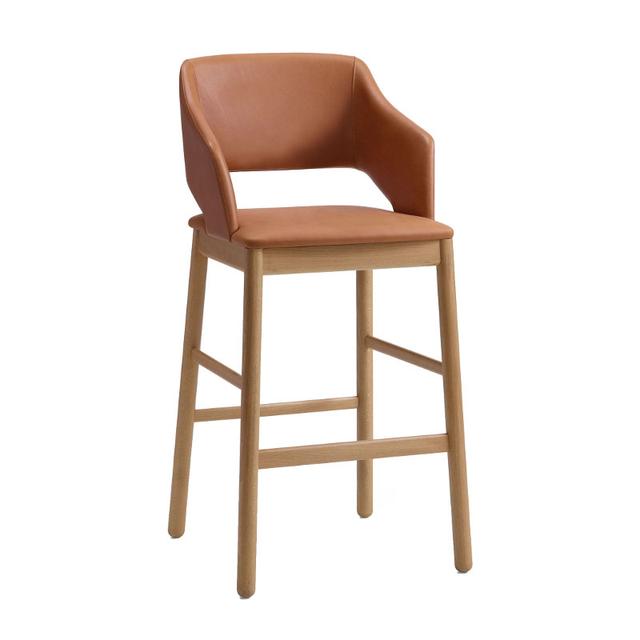 Frida Bar Stool With Open Back