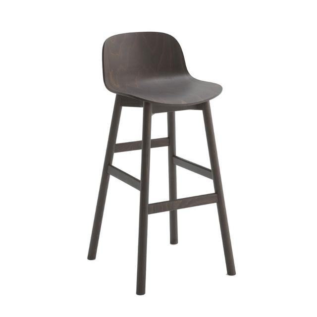 Ribbon Bar Stool, Wooden Frame